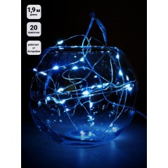 Гирлянда "Нить" LDM020B-BO 20 син. минидиодов 1.9м IP20 SHLights 4690601042095