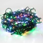 Гирлянда светодиодная "Твинкл Лайт" 20м 160LED мультиколор 10Вт 220-240В IP20 с контроллером 8 режимов провод ПВХ темн. зел. Neo Гирлянда светодиодная "Твинкл Лайт" 20м 160LED мультиколор 10Вт 220-240В IP20 с контроллером 8 режимов провод ПВХ темн. зел. Neo