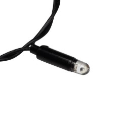 Гирлянда светодиодная "Светодиодный Дождь" 2х3м 600LED бел. 80Вт 230В IP65 эффект мерцания провод черн. (нужен шнур питания 303-