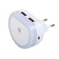 Ночник NL-01 USB-датчик освещения 2хUSB-выход ФАZА 5034716 Ночник NL-01 USB-датчик освещения 2хUSB-выход ФАZА 5034716