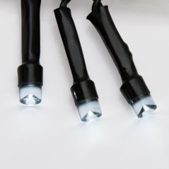Гирлянда светодиодная "Твинкл Лайт" 20м 160LED бел. 10Вт 220-240В IP20 с контроллером 8 режимов провод ПВХ темн. зел. Neon-Night