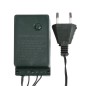 Гирлянда светодиодная "Твинкл Лайт" 20м 160LED бел. 10Вт 220-240В IP20 с контроллером 8 режимов провод ПВХ темн. зел. Neon-Night