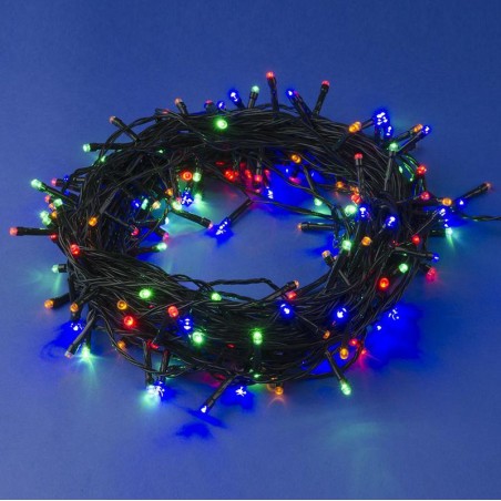 Гирлянда LED ULD-S3000-300/DGA MULTI IP20 30м 300 диодов разноцвет. свет провод зел. Uniel UL-00007311