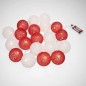 Гирлянда светодиодная "Тайские фонарики "Магия" 3.5м 20LED тепл. бел. 1Вт IP20 провод ПВХ прозр. элементы питания 2хAA (не в ком Гирлянда светодиодная "Тайские фонарики "Магия" 3.5м 20LED тепл. бел. 1Вт IP20 провод ПВХ прозр. элементы питания 2хAA (не в ком