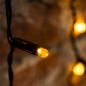 Гирлянда светодиодная "Светодиодный Дождь" 2х1.5м 360LED желт. 74Вт 230В IP65 постоян. свечение провод черн. Neon-Night 235-121