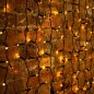 Гирлянда светодиодная "Светодиодный Дождь" 2х1.5м 360LED желт. 74Вт 230В IP65 постоян. свечение провод черн. Neon-Night 235-121