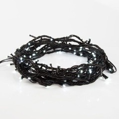 Гирлянда светодиодная "Твинкл Лайт" 10м 100LED син. 10Вт 220-240В IP65 с контроллером 8 режимов провод ПВХ черн. Neon-Night 303-