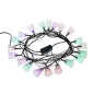 Гирлянда светодиодная "Колокольчики" 2.8м 20LED мультиколор RGB 2Вт IP20 с контроллером Neon-Night 303-062 Гирлянда светодиодная "Колокольчики" 2.8м 20LED мультиколор RGB 2Вт IP20 с контроллером Neon-Night 303-062