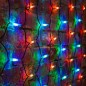 Гирлянда светодиодная "Сеть" 2х1.5м 288LED мультиколор 43Вт IP67 провод каучук черн. Neon-Night 217-119