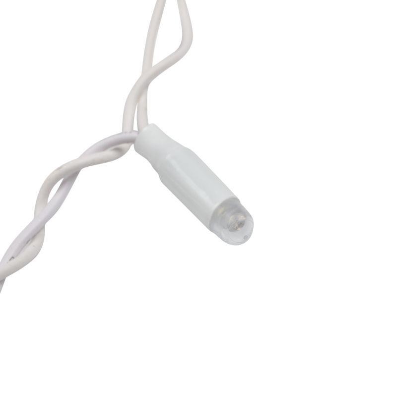 Гирлянда светодиодная "Светодиодный Дождь" 2х1.5м 300LED син. 23Вт 230В IP65 эффект мерцания провод бел. (нужен шнур питания 303