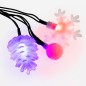 Гирлянда светодиодная универсальная 4.4м 30LED мультиколор 3Вт IP20 с контроллером 8 режимов с насадками (шарики, снежинки, елоч Гирлянда светодиодная универсальная 4.4м 30LED мультиколор 3Вт IP20 с контроллером 8 режимов с насадками (шарики, снежинки, елоч