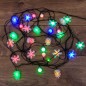 Гирлянда светодиодная универсальная 4.4м 30LED мультиколор 3Вт IP20 с контроллером 8 режимов с насадками (шарики, снежинки, елоч Гирлянда светодиодная универсальная 4.4м 30LED мультиколор 3Вт IP20 с контроллером 8 режимов с насадками (шарики, снежинки, елоч