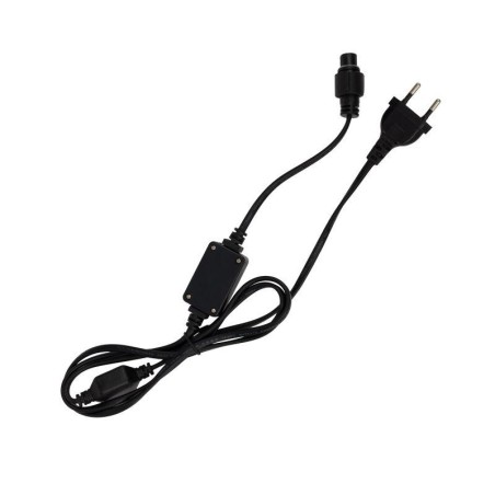 Гирлянда светодиодная "Мультишарики" 10м d38мм 40LED RGB 5Вт 220-240В IP65 провод ПВХ черн. Neon-Night 303-579