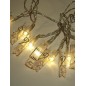 Гирлянда "Прищепки" ILD-10WW-BO-PN 10LED тепл. бел. 1.8м IP20 (2хАА не в компл.) SHLights 4690601047168