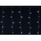 Гирлянда "Бахрома" 4.5х0.7м 200LED бел. IP44 провод прозр. 230В транзит IEK LGDU301-2-200-L3-T-S-44