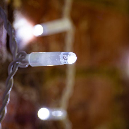 Гирлянда светодиодная "Светодиодный Дождь" 2х3м 600LED бел. 70Вт 230В IP65 постоян. свечение провод бел. (нужен шнур питания 303