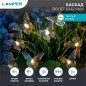 Светильник светодиодный садовый "Каскад Полет бабочки" 3м LED тепл. бел. 3Вт IP65 с выносной солнечн. панелью, аккум. Lamper 602 Светильник светодиодный садовый "Каскад Полет бабочки" 3м LED тепл. бел. 3Вт IP65 с выносной солнечн. панелью, аккум. Lamper 602
