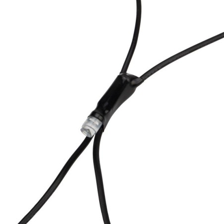 Гирлянда светодиодная "Сеть" 2х2х1.5м 136LED бел. 10Вт 230В IP65 свечение с динамикой провод ПВХ черн. Neon-Night 215-005