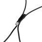 Гирлянда светодиодная "Сеть" 2х2х1.5м 136LED бел. 10Вт 230В IP65 свечение с динамикой провод ПВХ черн. Neon-Night 215-005