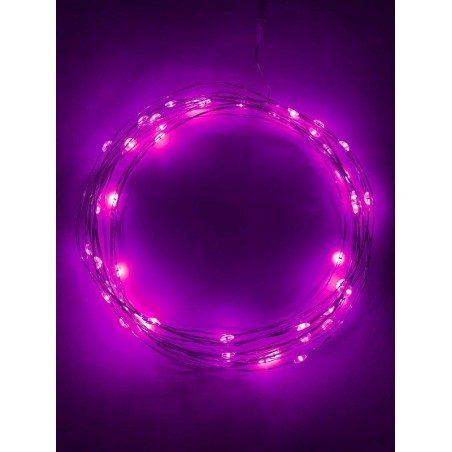 Гирлянда светодиодная "Нить" 5м 50LED сирен. свет АА ЭРА Б0047961