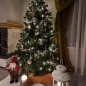 Гирлянда светодиодная "Твинкл Лайт" 20м 160LED тепл. бел. 10Вт 220-240В IP20 с контроллером 8 режимов провод ПВХ темн. зел. Neon