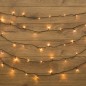 Гирлянда светодиодная "Твинкл Лайт" 20м 160LED тепл. бел. 10Вт 220-240В IP20 с контроллером 8 режимов провод ПВХ темн. зел. Neon