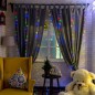 Гирлянда светодиодный занавес из росы 3х3м 300 LED IP20 USB + пульт управления с крючками для крепления мультиколор Neon-Night 3 Гирлянда светодиодный занавес из росы 3х3м 300 LED IP20 USB + пульт управления с крючками для крепления мультиколор Neon-Night 3