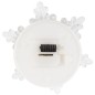 Фигура светодиодная "Снеговик на снежинке" 5.5х5.5см LED RGB 0.1Вт IP20 Neon-Night 501-038