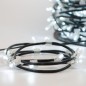 Гирлянда светодиодная "LED ClipLight" 1.5м 665LED бел. 80Вт 12В IP65 провод черн. (уп.100м) Neon-Night 325-125