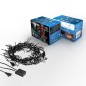 Гирлянда светодиодная "Кластер LED" 3м 288LED мультиколор 14Вт 220-240В IP20 провод ПВХ темн. зел. Neon-Night 303-629