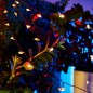 Светильник светодиодный садовый "Каскад Янтарные Пчелы" 5.8м LED тепл. бел. 6Вт IP65 с выносной солнечн. панелью 2м, аккум. Lamp