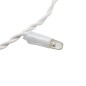Гирлянда светодиодная "Светодиодный Дождь" 2х1.5м 360LED зел. 23Вт 230В IP65 постоян. свечение провод бел. Neon-Night 235-114