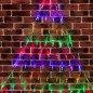 Гирлянда светодиодная "Сеть" 2х2х1.5м 136LED мультиколор 10Вт 230В IP65 свечение с динамикой провод ПВХ прозр. Neon-Night 215-05 Гирлянда светодиодная "Сеть" 2х2х1.5м 136LED мультиколор 10Вт 230В IP65 свечение с динамикой провод ПВХ прозр. Neon-Night 215-05