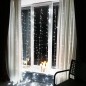 Гирлянда светодиодная "Светодиодный Дождь" 3х2м LED бел. свечение с динамикой провод прозр. 230В Neon-Night 235-095