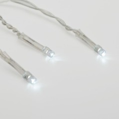 Гирлянда светодиодная "Светодиодный Дождь" 3х2м LED бел. свечение с динамикой провод прозр. 230В Neon-Night 235-095