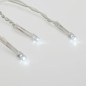 Гирлянда светодиодная "Светодиодный Дождь" 3х2м LED бел. свечение с динамикой провод прозр. 230В Neon-Night 235-095