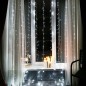 Гирлянда светодиодная "Светодиодный Дождь" 3х2м LED бел. свечение с динамикой провод прозр. 230В Neon-Night 235-095
