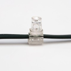 Гирлянда светодиодная "LED ClipLight" 1.5м 665LED желт. 80Вт 12В IP65 провод темн./зел. (уп.100м) Neon-Night 325-121