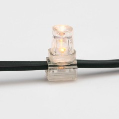 Гирлянда светодиодная "LED ClipLight" 1.5м 665LED желт. 80Вт 12В IP65 провод темн./зел. (уп.100м) Neon-Night 325-121