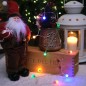 Гирлянда светодиодная "Мини-лампочки" 1.5м 10LED мультиколор 0.1Вт IP20 провод ПВХ прозр. элементы питания 2хAA (не в компл.) Ne