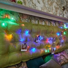 Гирлянда светодиодная "Твинкл Лайт" 6м 40LED мультиколор 5.1Вт IP20 провод ПВХ прозр. Neon-Night 303-179