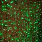 Гирлянда светодиодная "Светодиодный Дождь" 2х1.5м 360LED зел. 23Вт 230В IP65 постоян. свечение провод прозр. Neon-Night 235-304