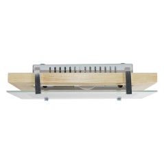 Светильник НББ 06-40 "Полесье" 280х160 М40 бел. /корпус сосна /держатель хром (инд. упак.) Элетех 1005205881