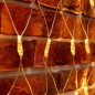 Гирлянда светодиодная "Сеть" 2х2х1.5м 136LED тепл. бел. 10Вт 230В IP65 свечение с динамикой провод ПВХ прозр. Neon-Night 215-056