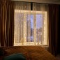 Гирлянда светодиодная "Светодиодный Дождь" 2х2.5м 300LED тепл. бел. 18Вт 230В IP20 свечение с динамикой провод прозр. Neon-Night Гирлянда светодиодная "Светодиодный Дождь" 2х2.5м 300LED тепл. бел. 18Вт 230В IP20 свечение с динамикой провод прозр. Neon-Night