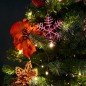 Гирлянда светодиодная "Твинкл Лайт" 15м 120LED тепл. бел. 6.9Вт 220-240В IP20 с контроллером 8 режимов провод ПВХ темн. зел. Neo Гирлянда светодиодная "Твинкл Лайт" 15м 120LED тепл. бел. 6.9Вт 220-240В IP20 с контроллером 8 режимов провод ПВХ темн. зел. Neo