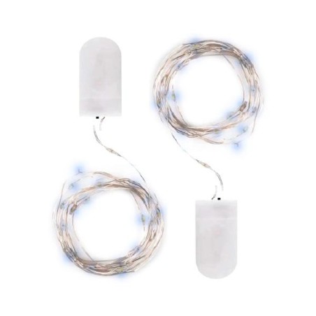 Гирлянда DC-G05-20WS2 20LED 2xCR2032 (в компл.) бел. (уп.2шт) ФАZА 5048010