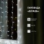 Гирлянда светодиодная "Светодиодный Дождь" 1.5х1.5м LED бел. свечение с динамикой провод прозр. 230В Neon-Night 235-015 Гирлянда светодиодная "Светодиодный Дождь" 1.5х1.5м LED бел. свечение с динамикой провод прозр. 230В Neon-Night 235-015