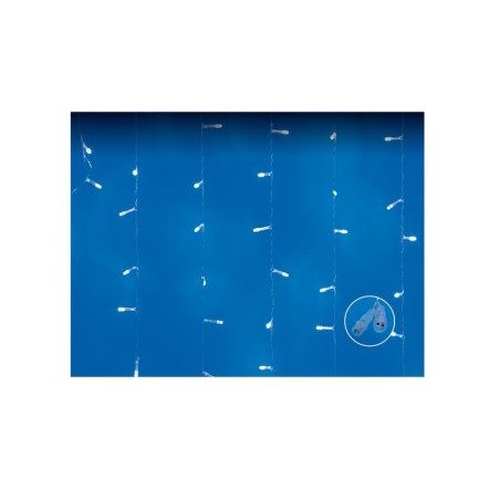 Занавес LED с эффектом мерцания ULD-C3020-240/TTK WHITE IP44 3х2м соед. 240 светодиодов бел. свет провод прозр. Uniel UL-0000721