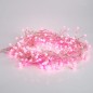 Гирлянда светодиодная "Мишура LED" 6м 576LED роз. 35Вт 220-240В IP20 провод ПВХ прозр. Neon-Night 303-617